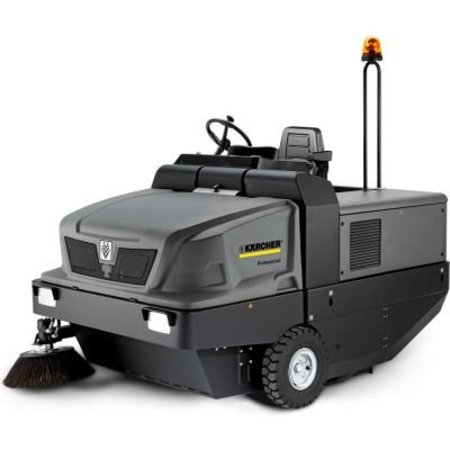 KARCHER Karcher Ride On Propane Sweeper with Warning Beacon, 59" Cleaning Path, KM 150/500 R Lpg 9.841-404.0